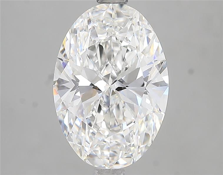 2.86 ct. oval Lab Grown Diamond front image