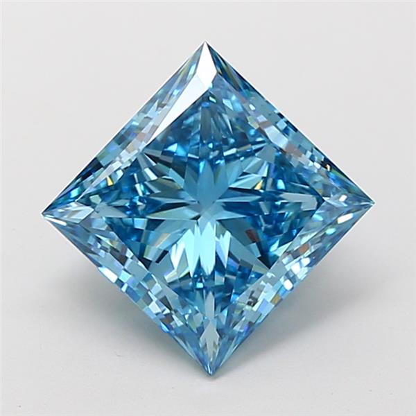 5.00 ct. princess Lab Grown Diamond front image