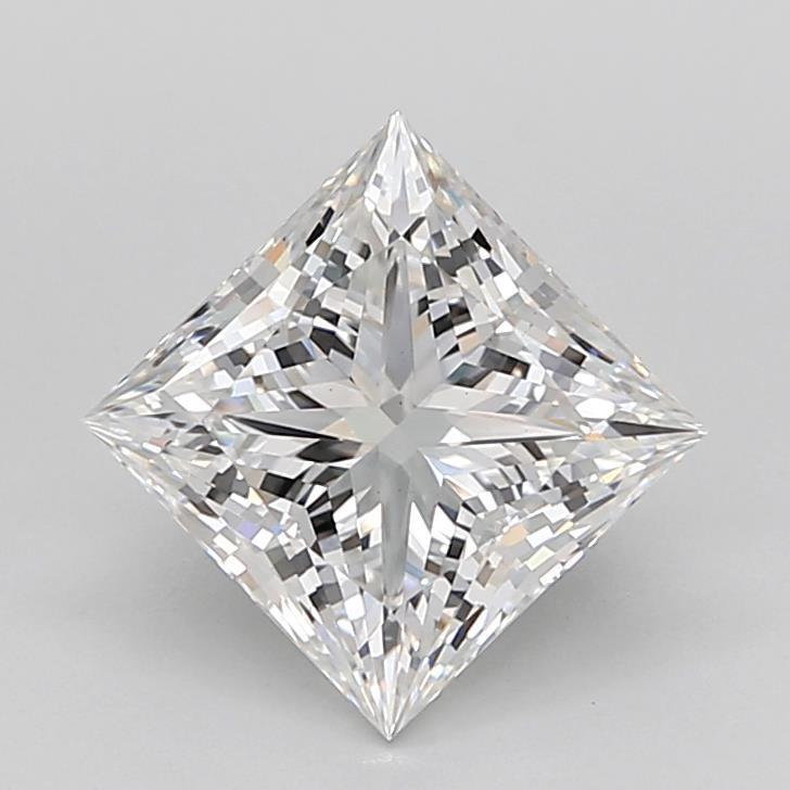 2.55 ct. princess Lab Grown Diamond front image