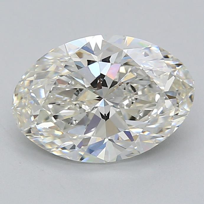 3.02 ct. oval Lab Grown Diamond front image
