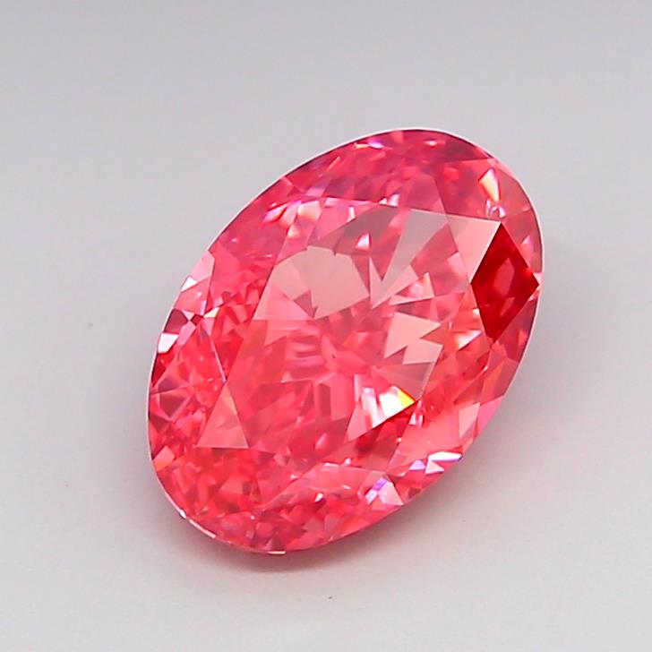 3.01 ct. oval Lab Grown Diamond front image