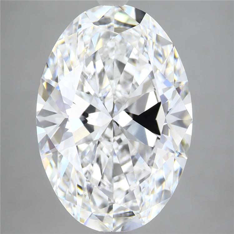 6.95 ct. oval Lab Grown Diamond front image