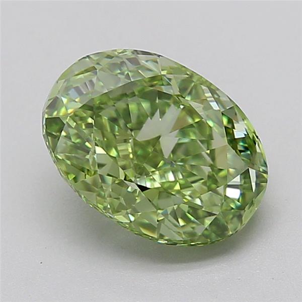 2.05 ct. oval Lab Grown Diamond front image