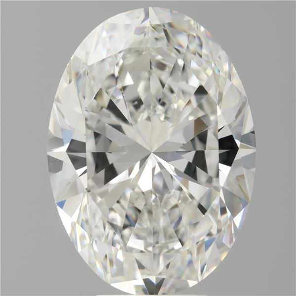 7.54 ct. oval Lab Grown Diamond front image