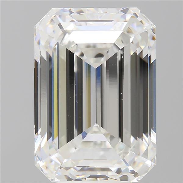 8.50 ct. emerald Lab Grown Diamond front image