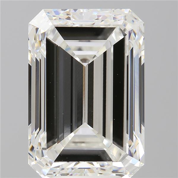 8.50 ct. emerald Lab Grown Diamond front image