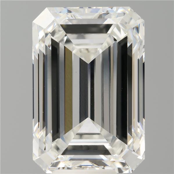 10.14 ct. emerald Lab Grown Diamond front image