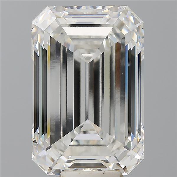 11.52 ct. emerald Lab Grown Diamond front image