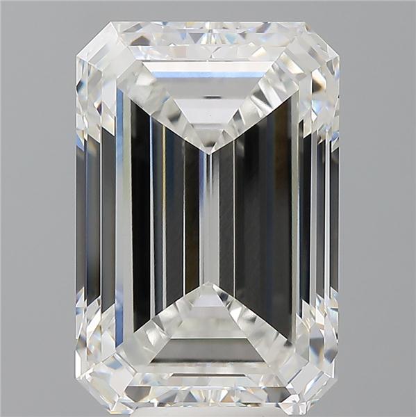 9.01 ct. emerald Lab Grown Diamond front image
