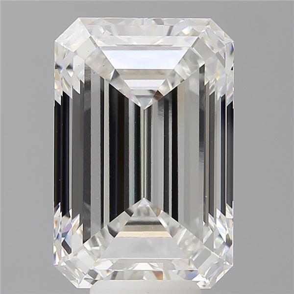 8.56 ct. emerald Lab Grown Diamond front image