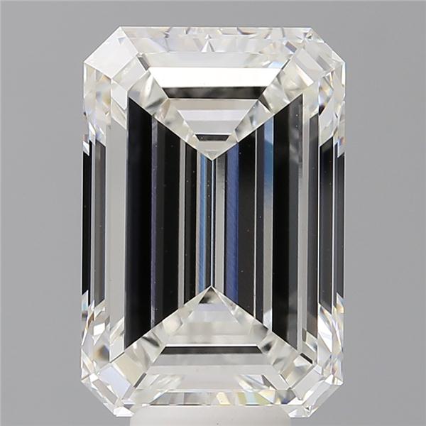 8.59 ct. emerald Lab Grown Diamond front image