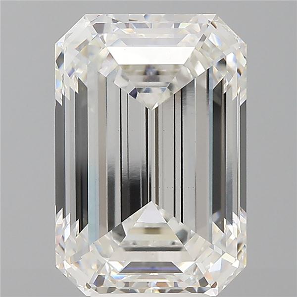 6.59 ct. emerald Lab Grown Diamond front image