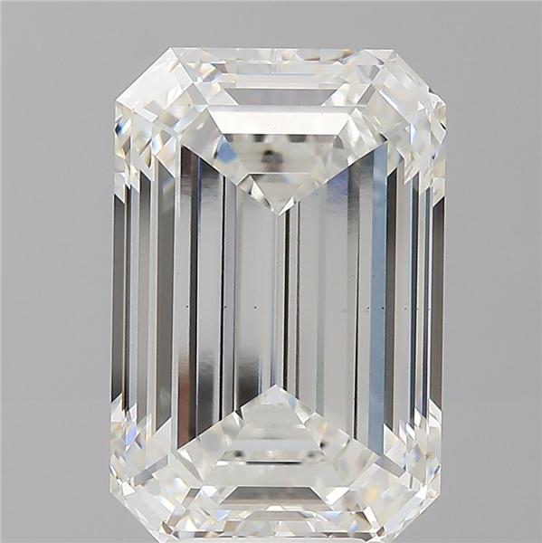 8.57 ct. emerald Lab Grown Diamond front image