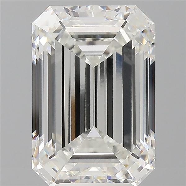 6.54 ct. emerald Lab Grown Diamond front image