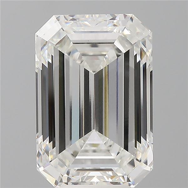 7.51 ct. emerald Lab Grown Diamond front image