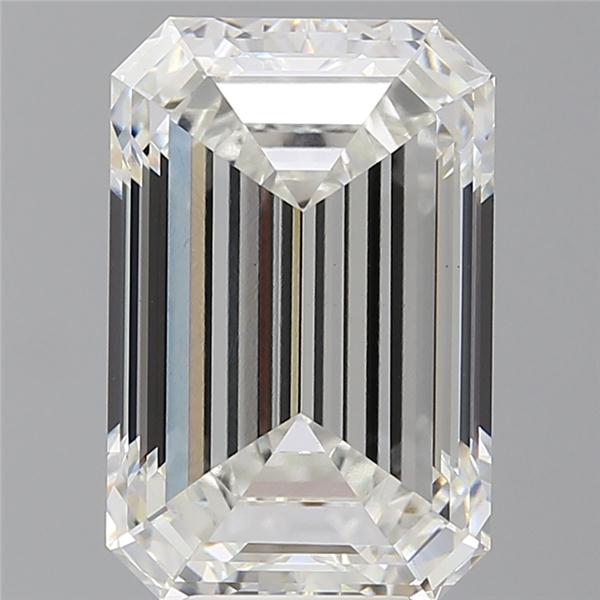 7.07 ct. emerald Lab Grown Diamond front image