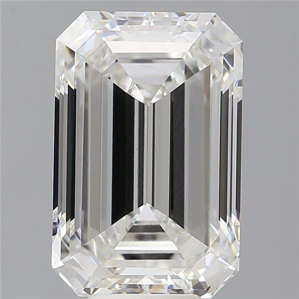 8.02 ct. emerald Lab Grown Diamond front image