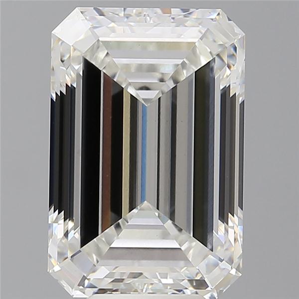 7.59 ct. emerald Lab Grown Diamond front image
