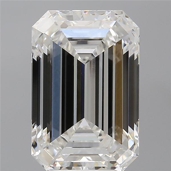 6.58 ct. emerald Lab Grown Diamond front image