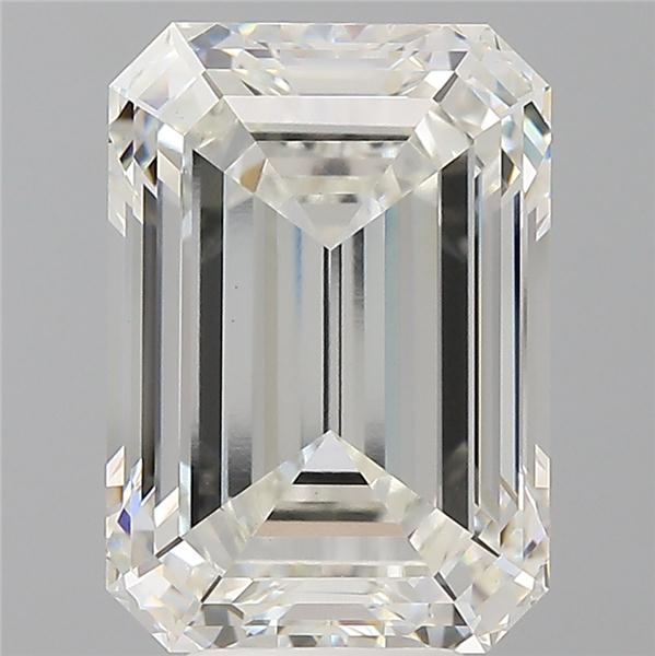 6.53 ct. emerald Lab Grown Diamond front image