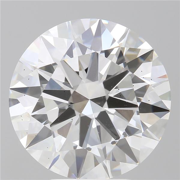6.02 ct. round Lab Grown Diamond front image