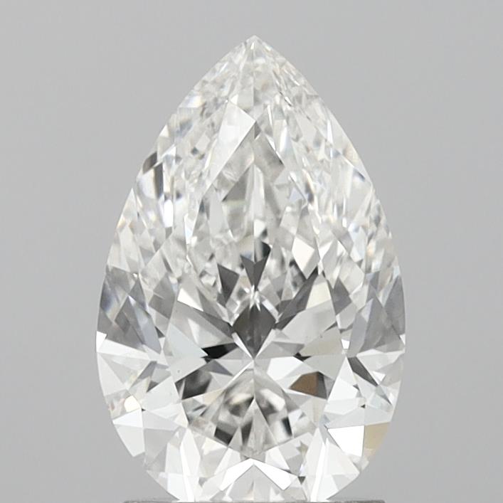 2.01 carat f VS1 EX Cut IGI pear diamond