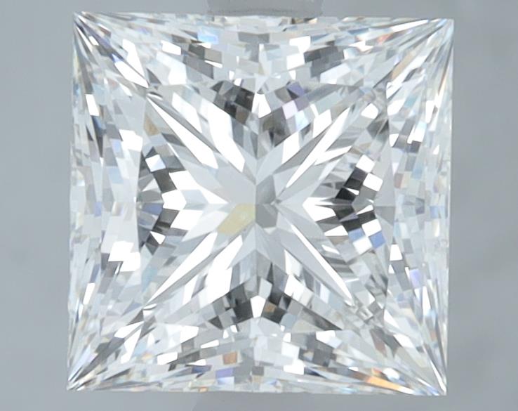 2.57 ct. princess Lab Grown Diamond front image