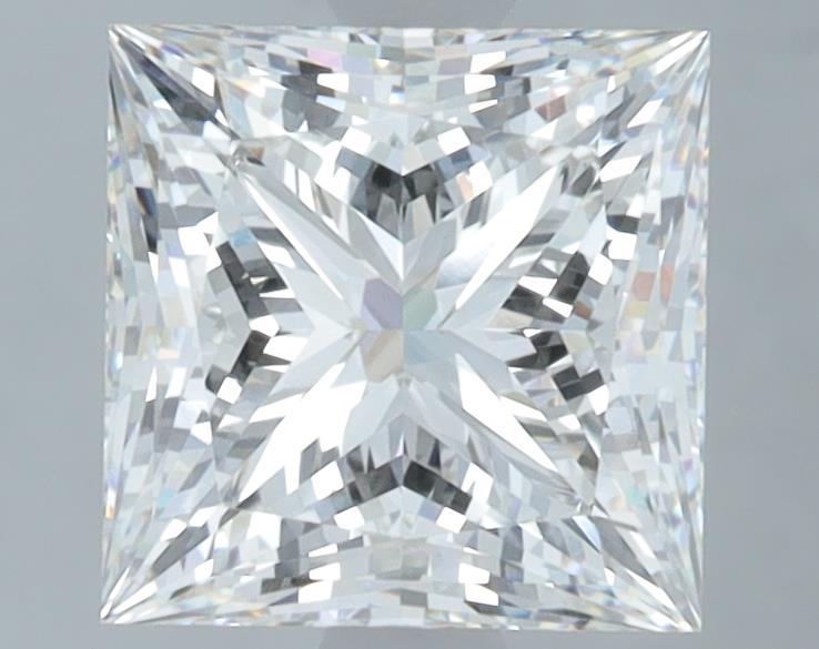 2.59 ct. princess Lab Grown Diamond front image