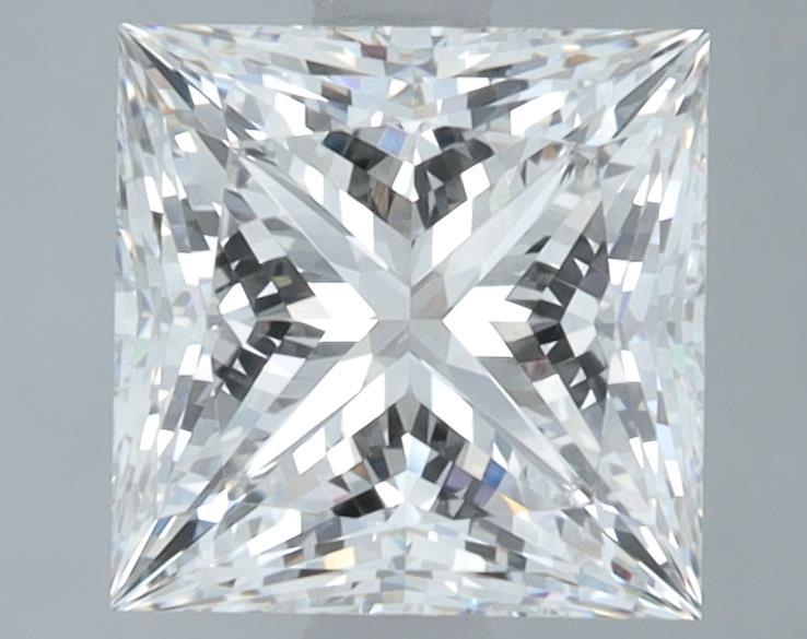 2.58 ct. princess Lab Grown Diamond front image