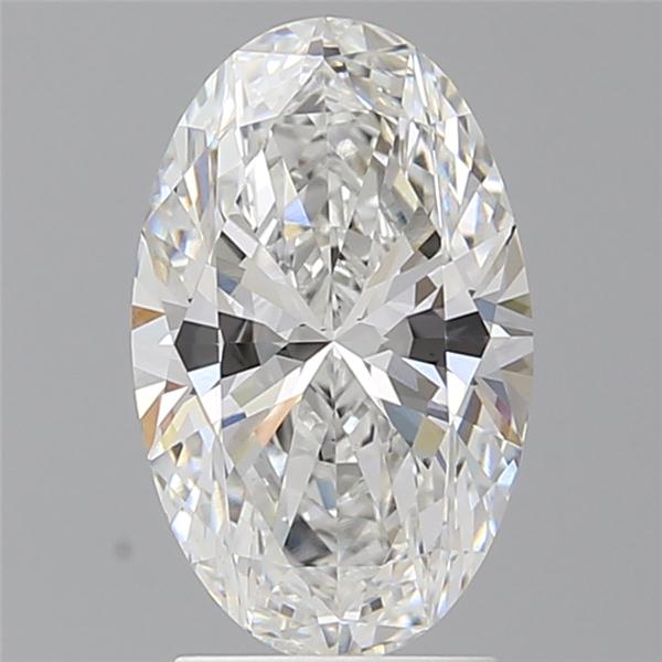 2.60 ct. oval Lab Grown Diamond front image