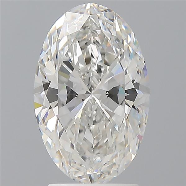 2.60 ct. oval Lab Grown Diamond front image