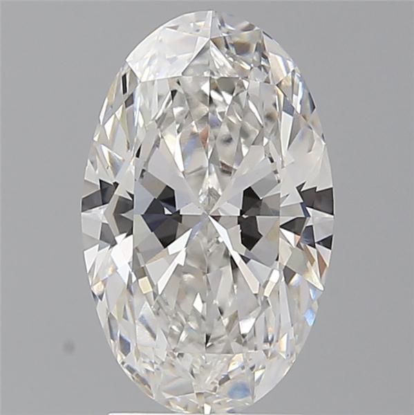 2.60 ct. oval Lab Grown Diamond front image