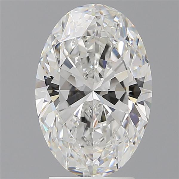 3.10 ct. oval Lab Grown Diamond front image
