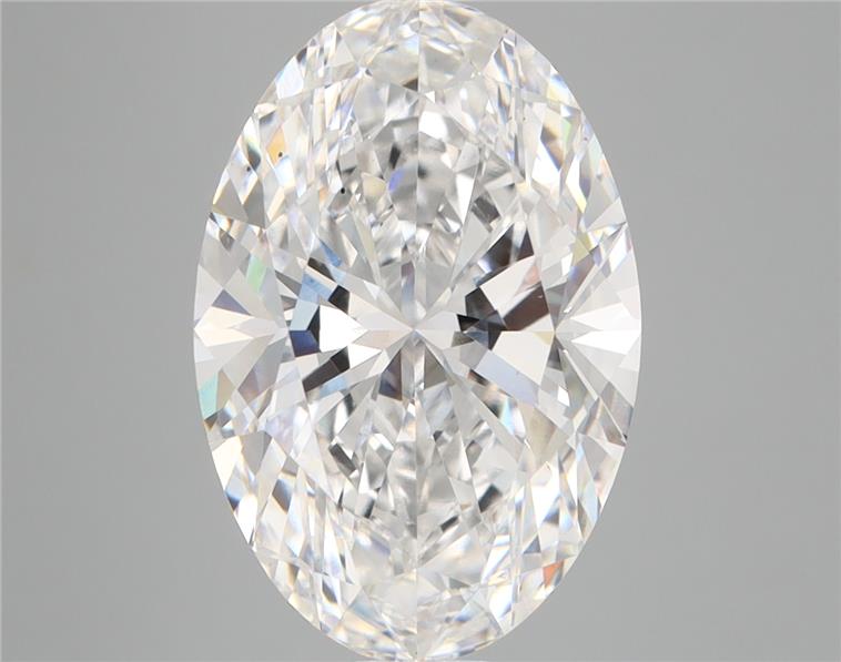 5.06 ct. oval Lab Grown Diamond front image