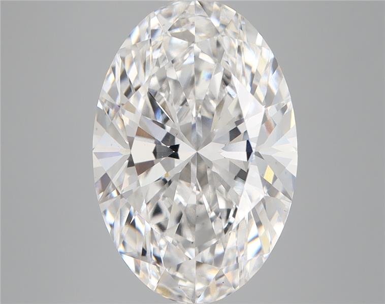 5.10 ct. oval Lab Grown Diamond front image