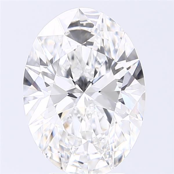 3.50 ct. oval Lab Grown Diamond front image