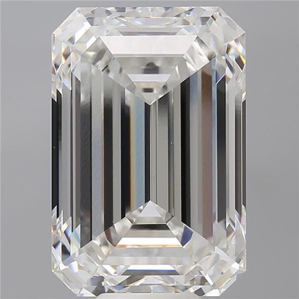 12.57 ct. emerald Lab Grown Diamond front image