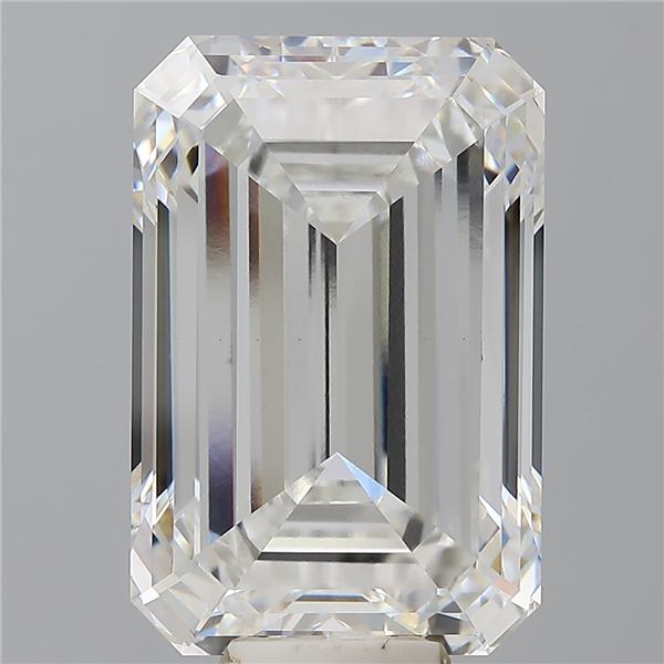 12.53 ct. emerald Lab Grown Diamond front image