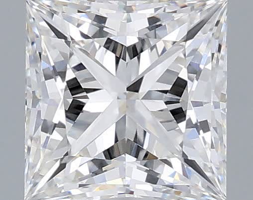 1.25 ct. princess Lab Grown Diamond front image