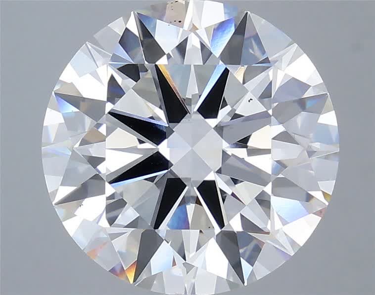 7.07 ct. round Lab Grown Diamond front image