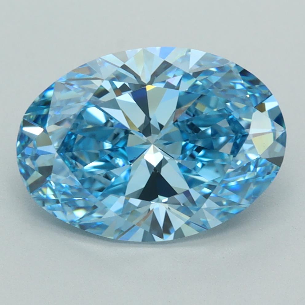 3.50 ct. oval Lab Grown Diamond front image