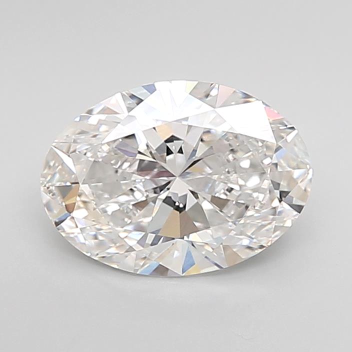 5.03 ct. oval Lab Grown Diamond front image