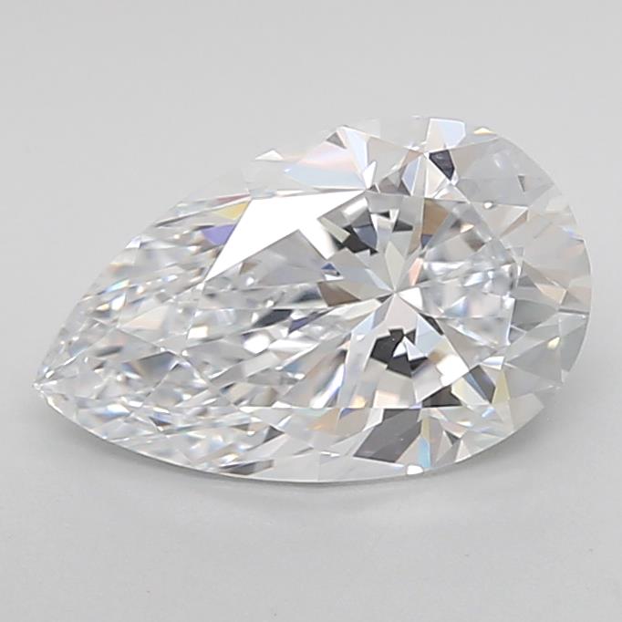 7.01 ct. pear Lab Grown Diamond front image