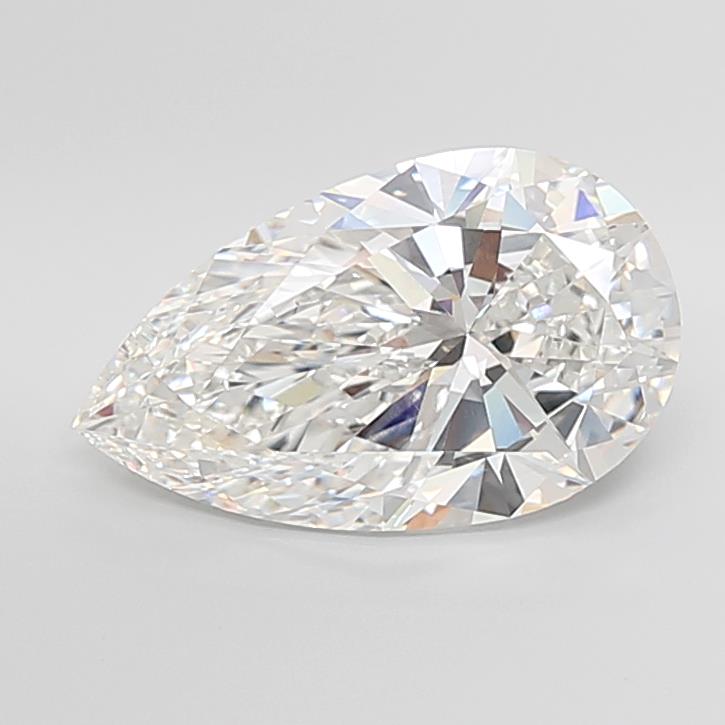 7.03 ct. pear Lab Grown Diamond front image