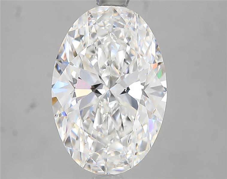 2.95 ct. oval Lab Grown Diamond front image