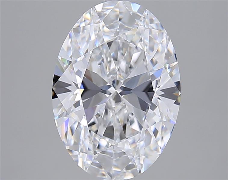 3.06 ct. oval Lab Grown Diamond front image