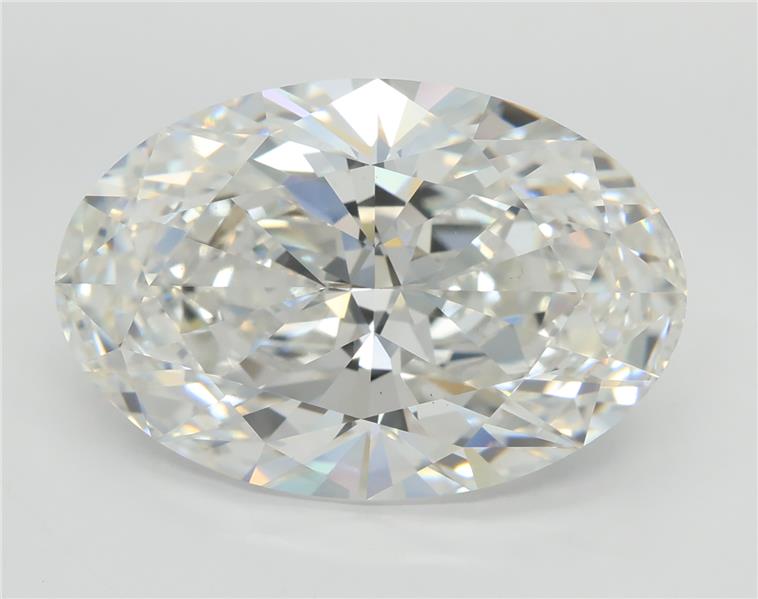 7.51 ct. oval Lab Grown Diamond front image
