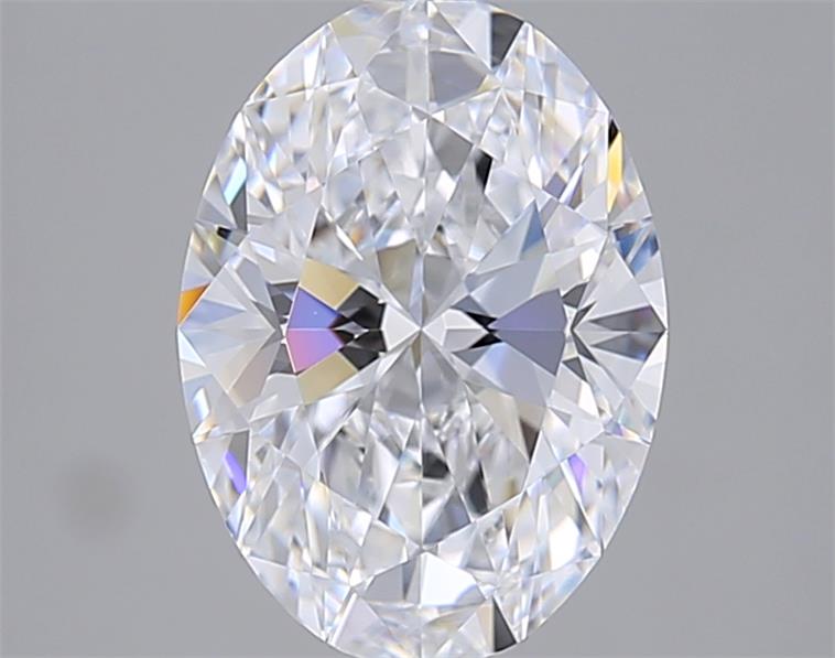 2.21 ct. oval Lab Grown Diamond front image