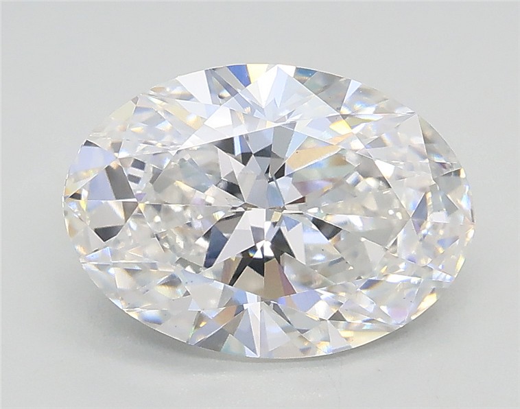 2.01 ct. oval Lab Grown Diamond front image