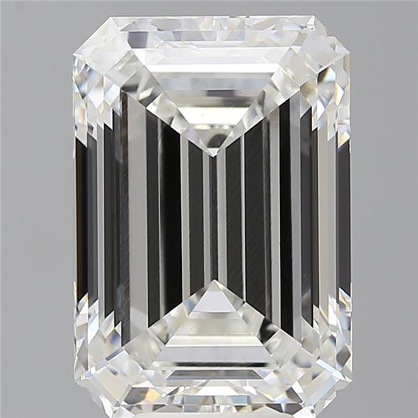 8.04 ct. emerald Lab Grown Diamond front image